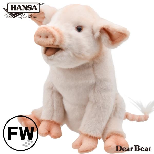 BH8340 ゴルフ ヘッドカバー フェアウェイウッド ブタ 仔 HANSA　ぶた 豚 リアル 爆買...