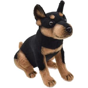 BH8423 ティーカップ ピンシャー HANSA ぴんしゃー いぬ イヌ 犬 ぬいぐるみ リアル おもちゃ 置物の商品画像