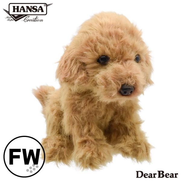 BH8482 ゴルフ ヘッドカバー フェアウェイウッド トイプードル (アプリコット) HANSA　...