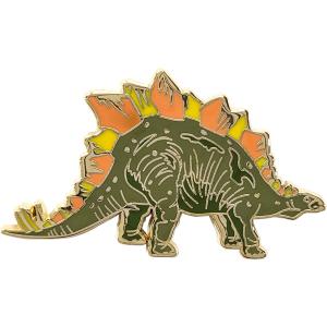 ピンズ ステゴサウルス 動物 ピンバッジ ブローチ プレゼント アニマルフレンズ｜dearbear