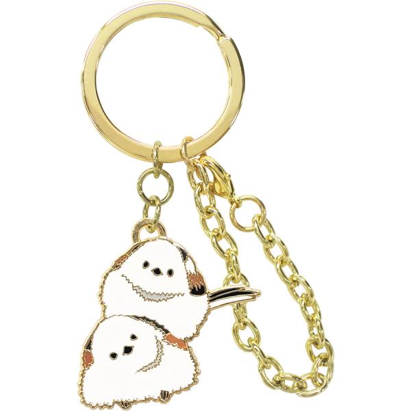 チャーム シマエナガ 動物 キーホルダー プレゼント 新作 アニマルフレンズ 爆買 母の日