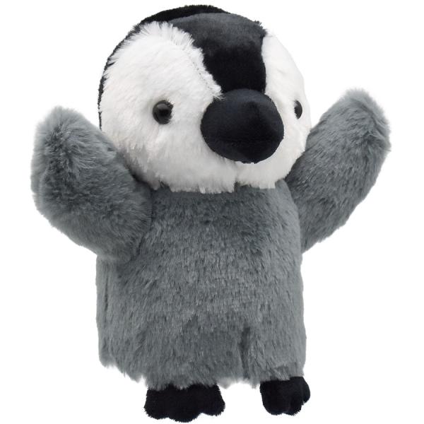 パペット ベイビーエンペラーペンギン 新作 ぬいぐるみ ハンドパペット お手頃 景品 水族館 動物園...