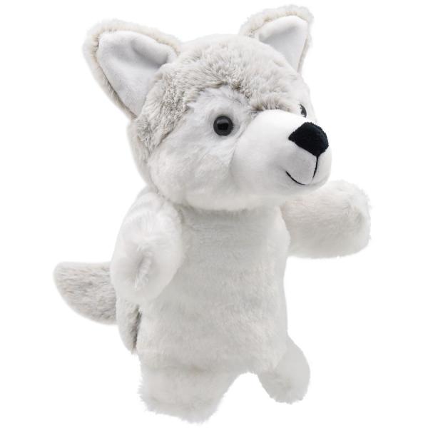 パペット オオカミ 新作 ぬいぐるみ ハンドパペット お手頃 景品 水族館 動物園 おおかみ プレゼ...