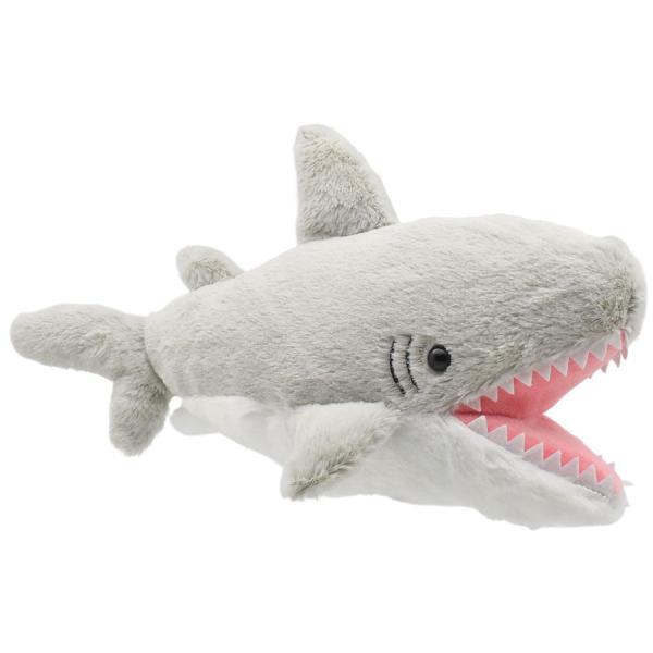 パペット サメ 新作 ぬいぐるみ ハンドパペット お手頃 景品 水族館 動物園 鮫 プレゼント アニ...
