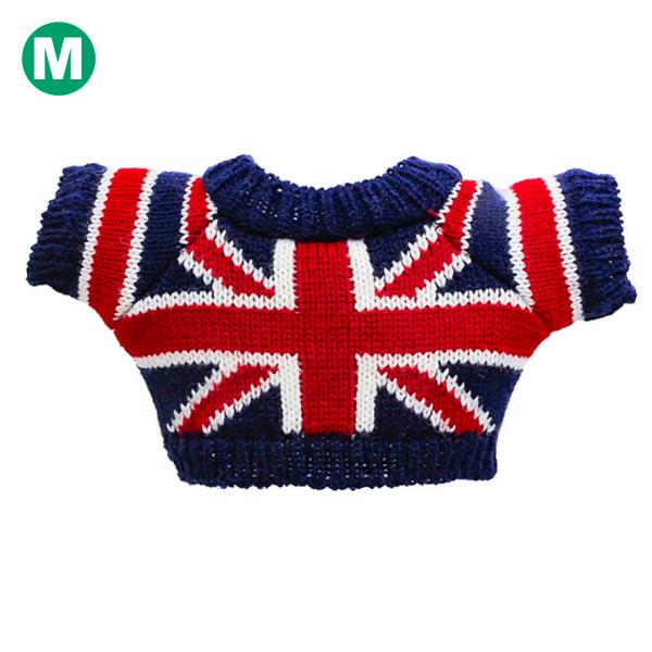 メリーソート ユニオンジャックセーター Ｍ ぬいぐるみ 服 洋服 衣装 コスチューム 着せ替え プレ...
