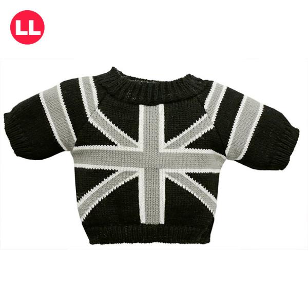 メリーソート ユニオンジャックモノトーンセーター ＬＬ ぬいぐるみ 服 洋服 衣装 コスチューム 着...