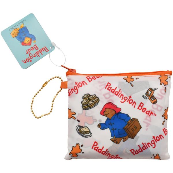 エコバッグ パディントン パターン レジ袋 重さ約６kg対応 容量2リットルペットボトル約４本分 プ...