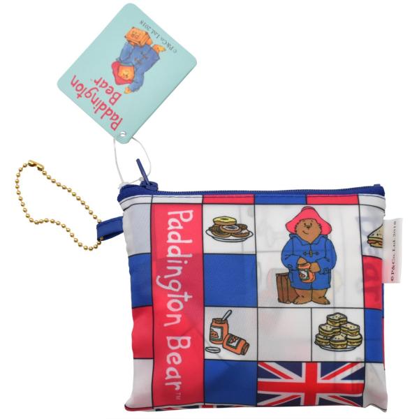 エコバッグ パディントン フラッグ レジ袋 重さ約６kg対応 容量2リットルペットボトル約４本分 プ...