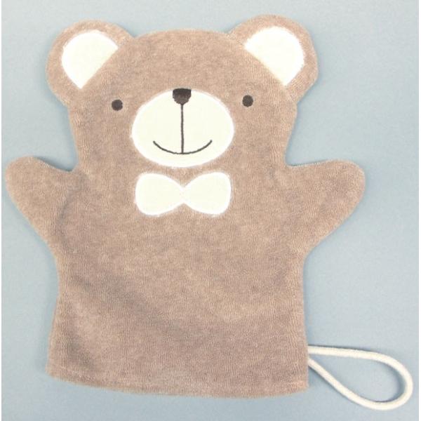 オーガニックウォッシュ&amp;パペットベア 雑貨 プレゼント ギフト 赤ちゃん ベビー 出産 おもちゃ オ...