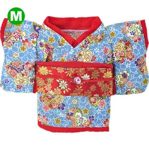 べアウェア キモノ ブルー M ぬいぐるみ 服 洋服 衣装