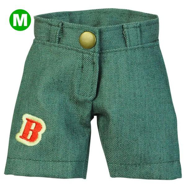 ぬいぐるみ 洋服 デニムパンツ ブルー M 春夏秋冬 ベアウェア 着せ替え ぬい服 プレゼント