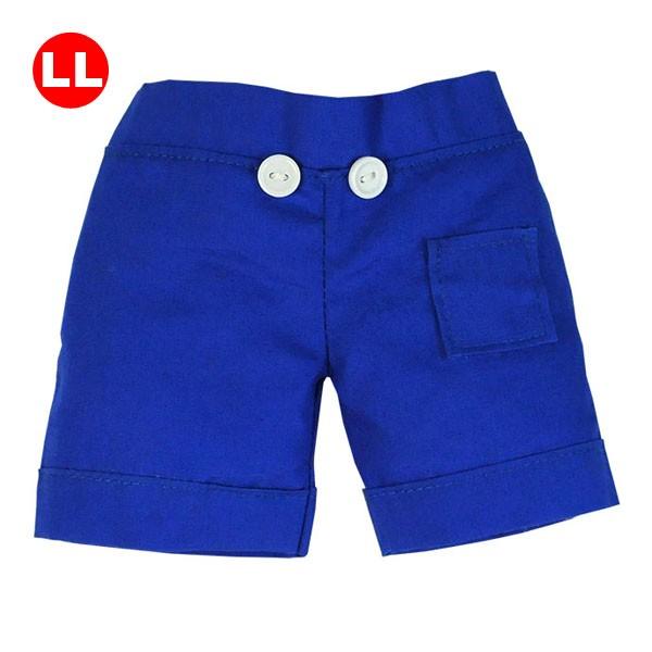 ぬいぐるみ 洋服 パンツ ブルー LL 春夏秋冬 ベアウェア 着せ替え ぬい服 プレゼント