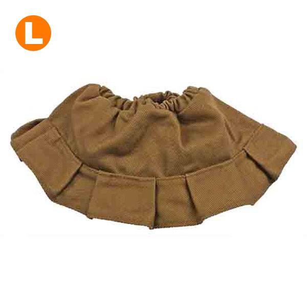 ぬいぐるみ 洋服 スカート ベージュ L 春夏秋冬 ベアウェア 着せ替え ぬい服 プレゼント