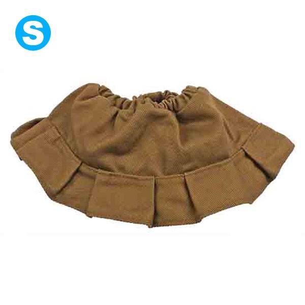 ぬいぐるみ 洋服 スカート ベージュ S 春夏秋冬 ベアウェア 着せ替え ぬい服 プレゼント