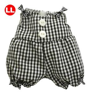 ぬいぐるみ 洋服 オールインワン チェック ＬＬ 春夏秋冬