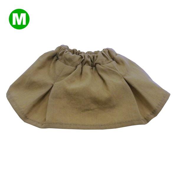 ぬいぐるみ 洋服 スカート ベージュ M 春夏秋冬 ベアウェア 着せ替え ぬい服 プレゼント