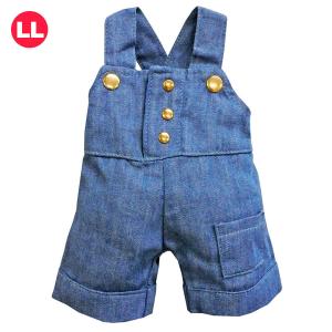 べアウェア オーバーオール ブルー LL ぬいぐるみ 服