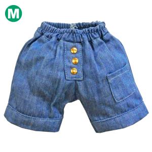 べアウェア パンツ ブルー M ぬいぐるみ 服 洋服 衣装