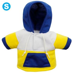 ぬいぐるみ 洋服 パーカー ブルー S 春夏秋冬 ベアウェア