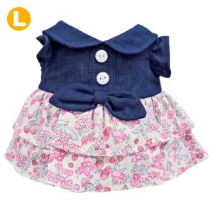 べアウェア ワンピース フラワー L ぬいぐるみ 服 洋服