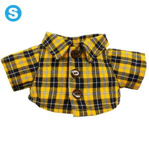 ぬいぐるみ 洋服 シャツ チェック Ｓ 秋冬22 ベアウェア