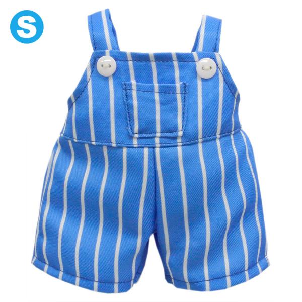 ぬいぐるみ 洋服 オールインワン ストライプ S 春夏23 ベアウェア 着せ替え ぬい服 プレゼント...