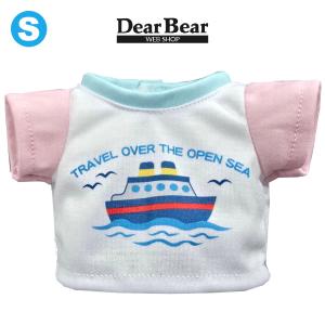 ぬいぐるみ 洋服 Ｔシャツ トラベル Ｓ　春夏26新作 ベアウェア 着せ替え ぬい服 プレゼント 爆買 母の日｜Dear Bear WEB SHOP
