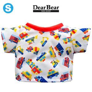 ぬいぐるみ 洋服 Ｔシャツ ビークル Ｓ　春夏26新作 ベアウェア 着せ替え ぬい服 プレゼント 爆買 母の日｜Dear Bear WEB SHOP