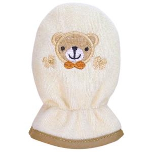 ミトン ベア ナチュラル プレゼント ギフト 赤ちゃん ベビー 出産 おもちゃ オーガニック