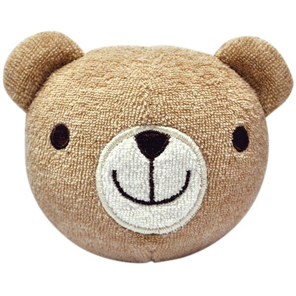 ボール ベア ブラウン ぬいぐるみ プレゼント ギフト 赤ちゃん ベビー 出産 おもちゃ オーガニッ...