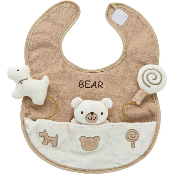 トイズビブ ベア ナチュラル ぬいぐるみ プレゼント ギフト 赤ちゃん ベビー 出産 おもちゃ オー...