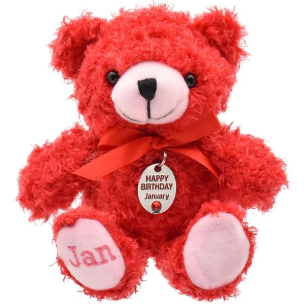 ペンダント バースデーベア 1月 誕生日 ぬいぐるみ 記念日 お祝い 雑貨 プレゼント ギフト
