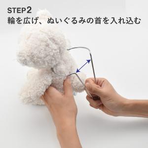 ドールスタンド ブラウン S ぬいぐるみ 固定...の詳細画像2