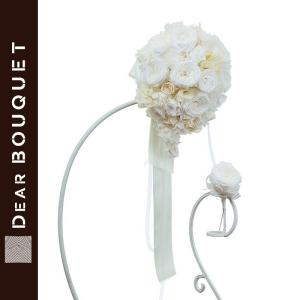 ブーケ ＋ ブートニア セット 結婚式 ウェディング カラフル ラウンド