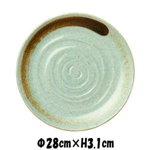 武蔵野　9.0寸皿　陶器磁器の食器　おしゃれな業務用和食器　お皿大皿平皿｜deardishbasara