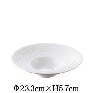 Buffet 20cm穴あきボウル 白い陶器磁器の食器 おしゃれな業務用洋食器