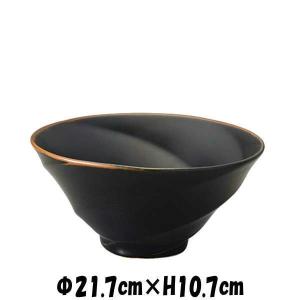 新品　陶器　陶芸作家　角底丼鉢8個 612 極刷毛黒八角6.3丼(スタイリッシュなラーメン丼)|食器通販の陶磁庵