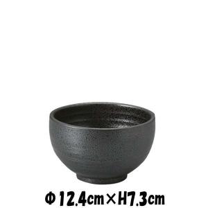 黒ストライプ飯碗 お茶碗ミニ丼 陶器磁器の食器 おしゃれな業務用和