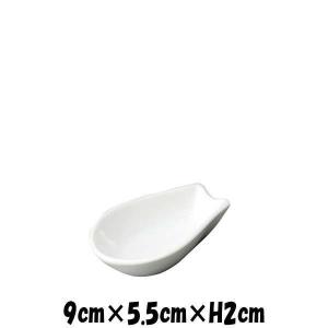 レンゲ台WH　白　れんげ台カトラリースプーン置き　卓上小物雑貨　陶器磁器　おしゃれな業務用食器