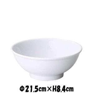 白黒ストライプ7寸丼 どんぶりラーメン鉢うどん丼 陶器磁器の食器