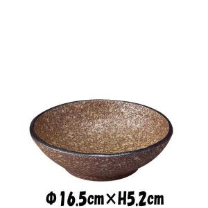 荒刷毛 手びねり4.0浅鉢 黒 陶器磁器の食器 おしゃれな業務用和食器 お