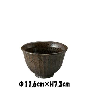 黒ストライプ飯碗 お茶碗ミニ丼 陶器磁器の食器 おしゃれな業務用和