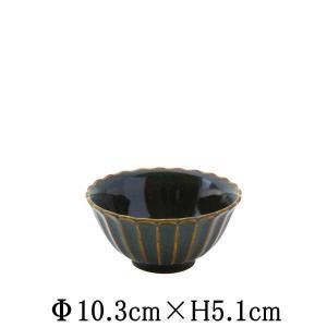 黒ストライプ飯碗 お茶碗ミニ丼 陶器磁器の食器 おしゃれな業務用和
