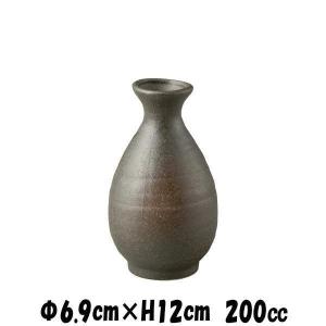 黒備前 八角徳利 酒器とっくり徳利お銚子 陶器磁器の食器 おしゃれな