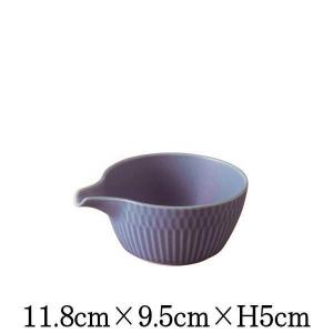 小田陶器ブランド 漣sazanami 片口小鉢 青白 日本製 国内産 冷酒 酒器