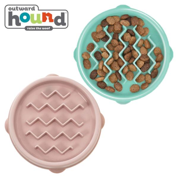 Outward Hound ファン＆スロウフィーダーボウル XS Tiny 3/4カップ アウトワー...