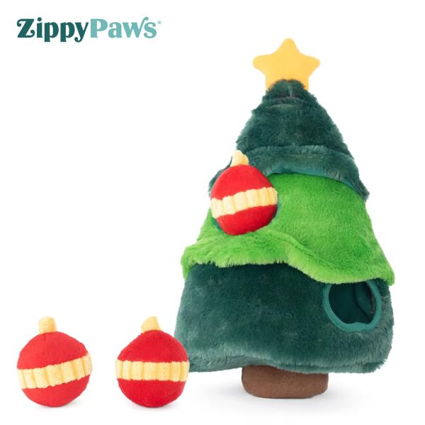 ジッピーパウズ バロウ クリスマスツリー 知育トイ 布製 おもちゃ ぬいぐるみ ノーズワーク Zip...