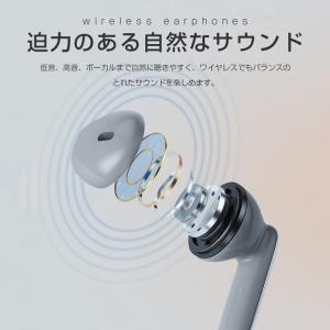 ワイヤレスイヤホン 片耳 両耳 Bluetoo...の詳細画像3