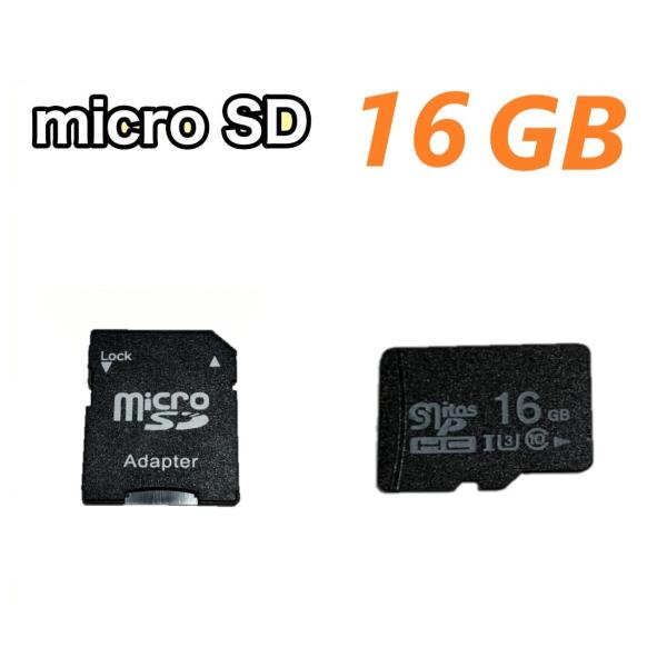 マイクロsdカード 16GB 2個セット 数量限定 ＳD変換アダプタ付き 高性能チップ使用 