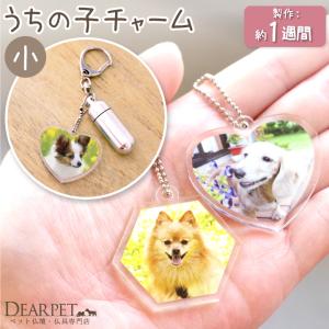 ペット 写真入り アクリルチャーム小 ネコポス送料無料 オリジナル キーホルダー｜dearpet